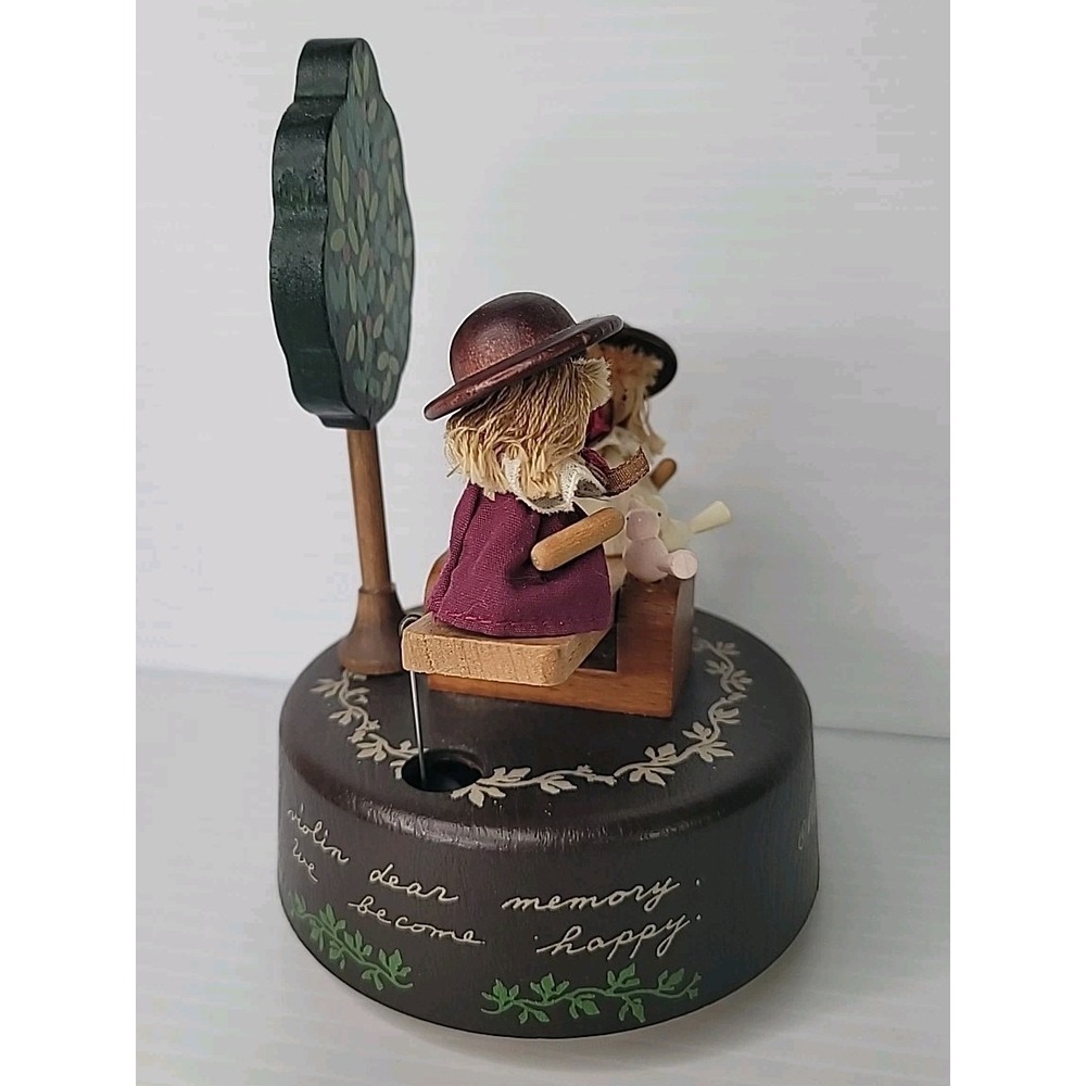 TOA Japan Creative Hand Memory Wooden See-Saw Music Box 407-400 Working RARE - Picture 3 of 12